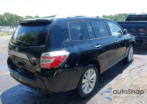 2008 Toyota Highlander Hybrid Limited from USA, damaged, VIN JTEEW44A882025755